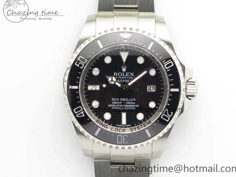 Dial SS Bracelet Edition Best BP SA3135 On DEEPSEA 1:1 Maker Black V2 116660 Sea-Dweller 0713